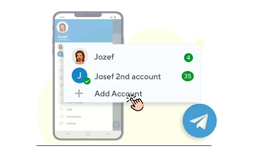 How to Add Friends on Telegram App by Phone Number? Telegram Tutorial 