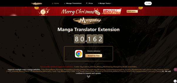 What is MangaDay.AI?